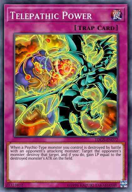 Telepathic Power - BP03-EN208 - Common - 1st Edition