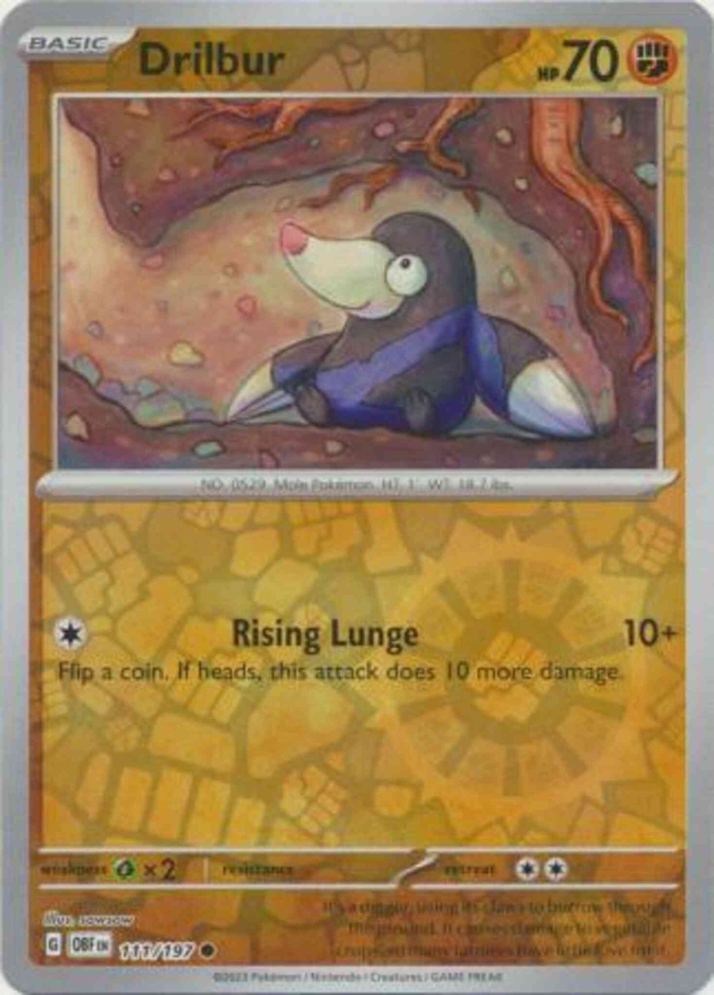 Drilbur - 111/197 - Common [sv03-111] [Reverse Holo]