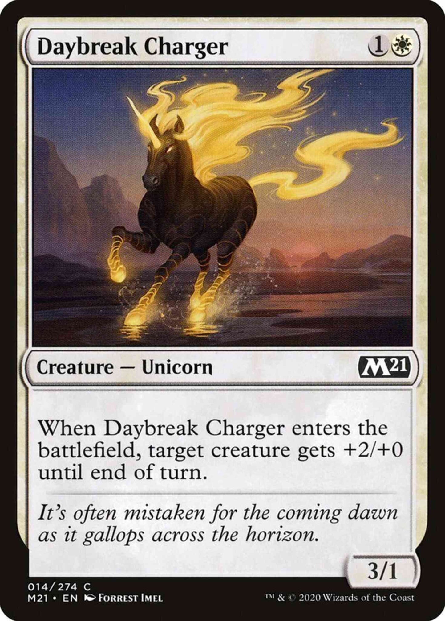 Daybreak Charger [14] [Core Set 2021] [Non-Foil]