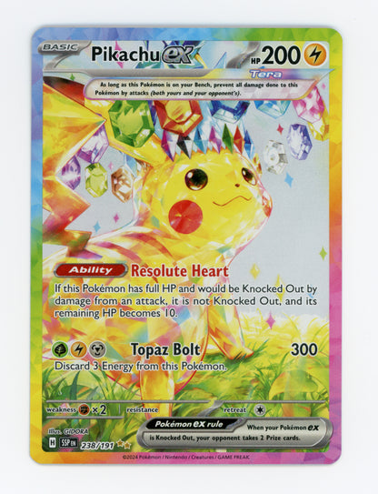 Pikachu ex — Special Illustration Rare — ID 18107