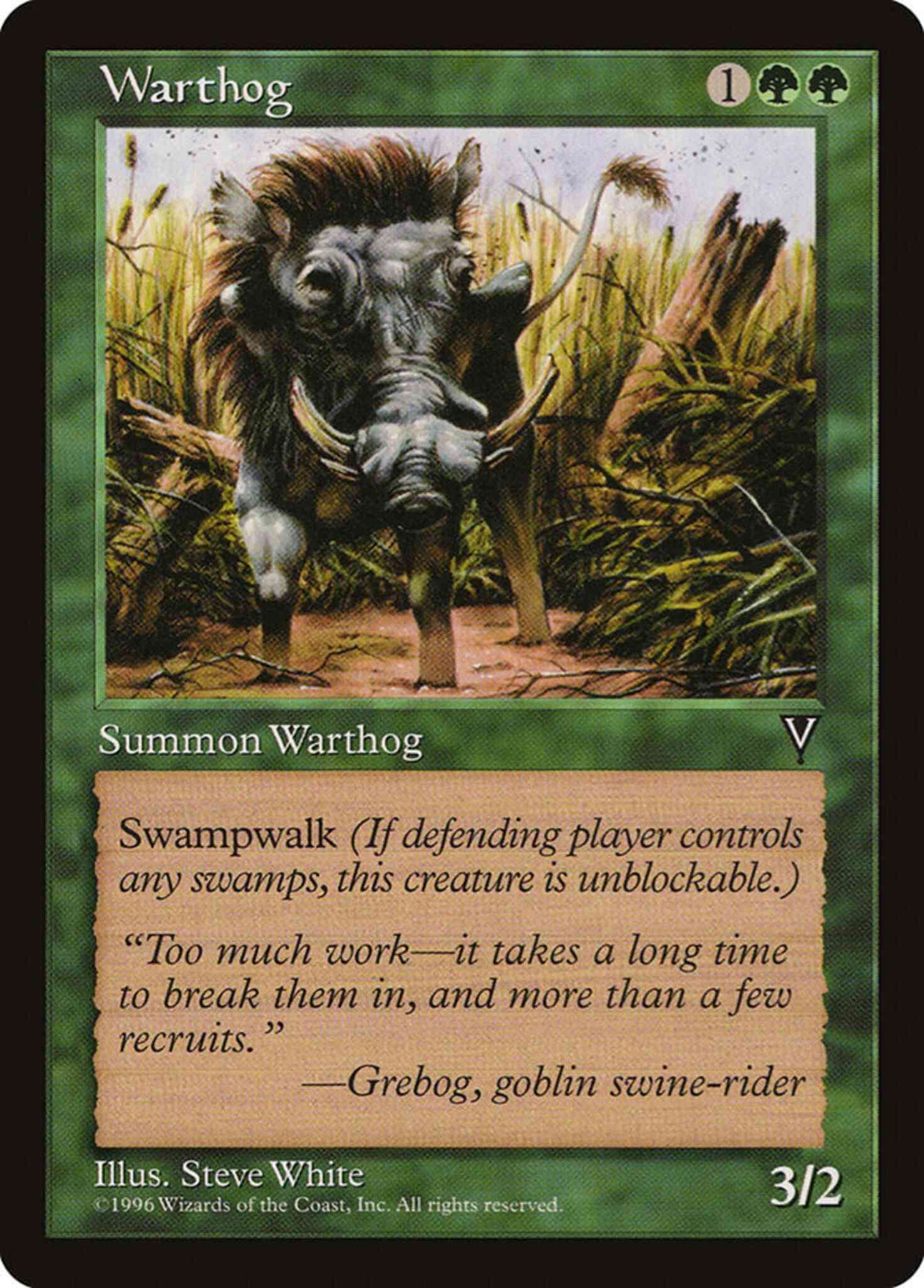 Warthog [124] [Visions] [Non-Foil]
