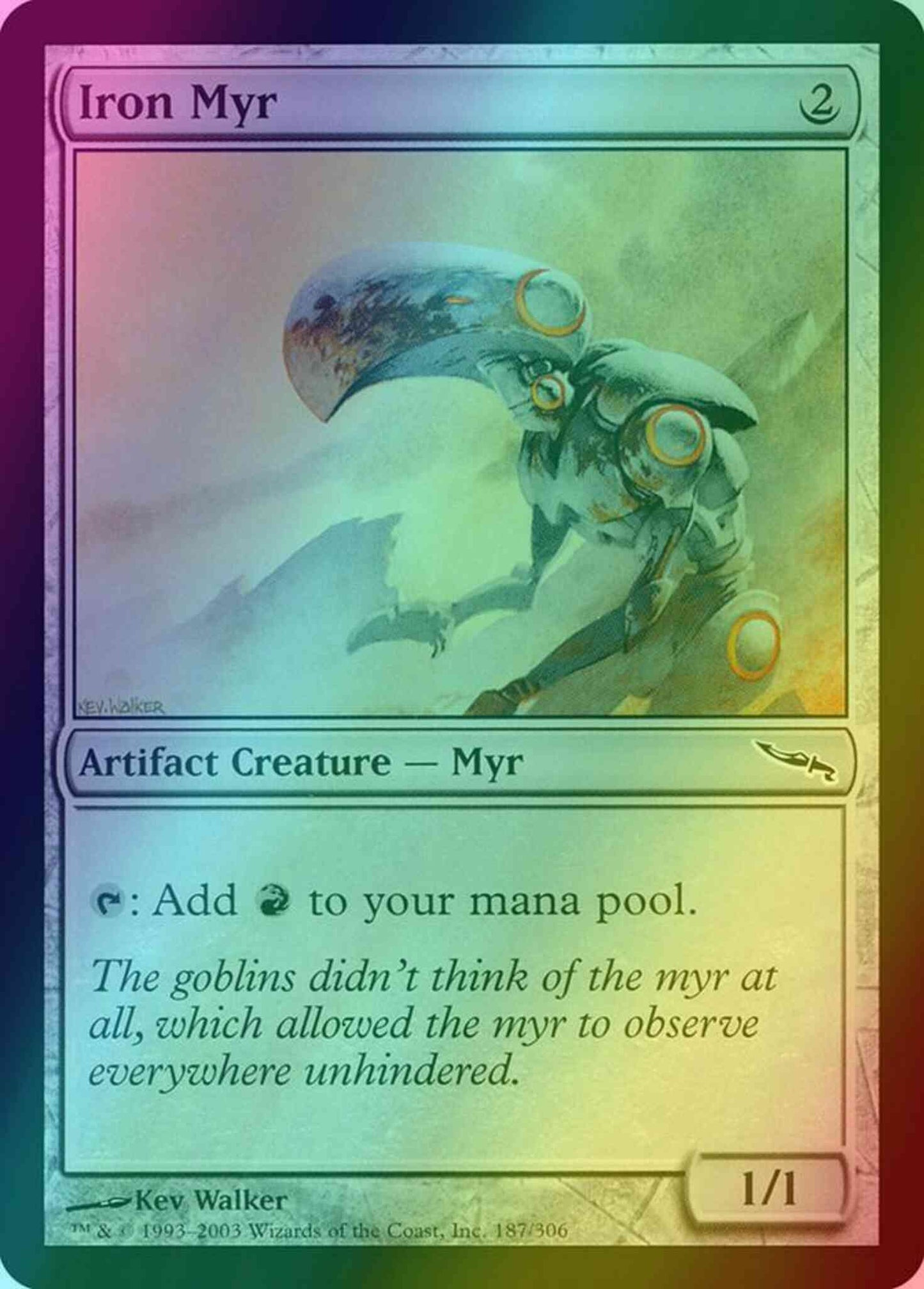 Iron Myr [187] [Mirrodin] [Foil]