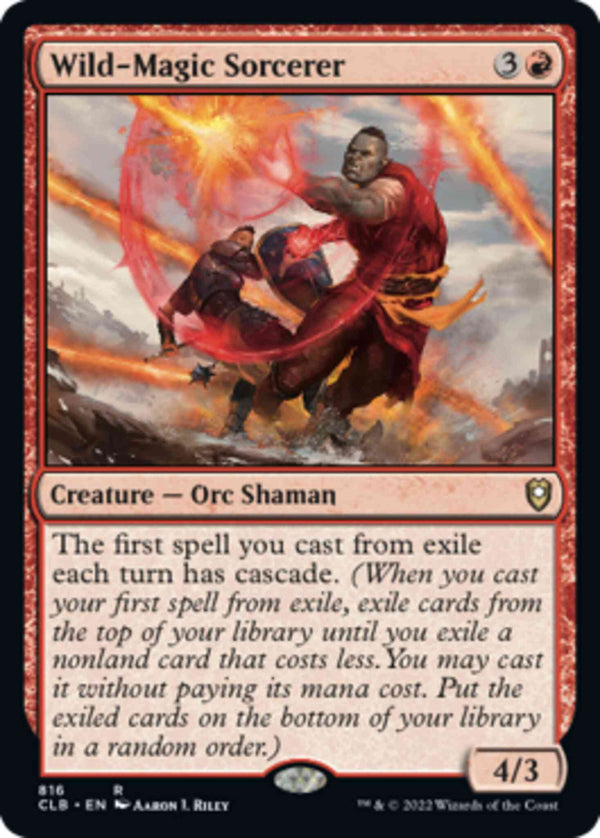 Wild-Magic Sorcerer [816] [Commander Legends: Battle for Baldur's Gate] [Non-Foil]