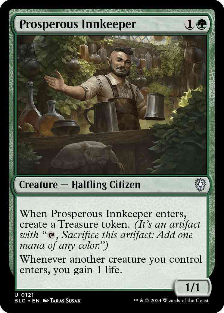 Prosperous Innkeeper [121] [Bloomburrow: Commander] [Non-Foil]