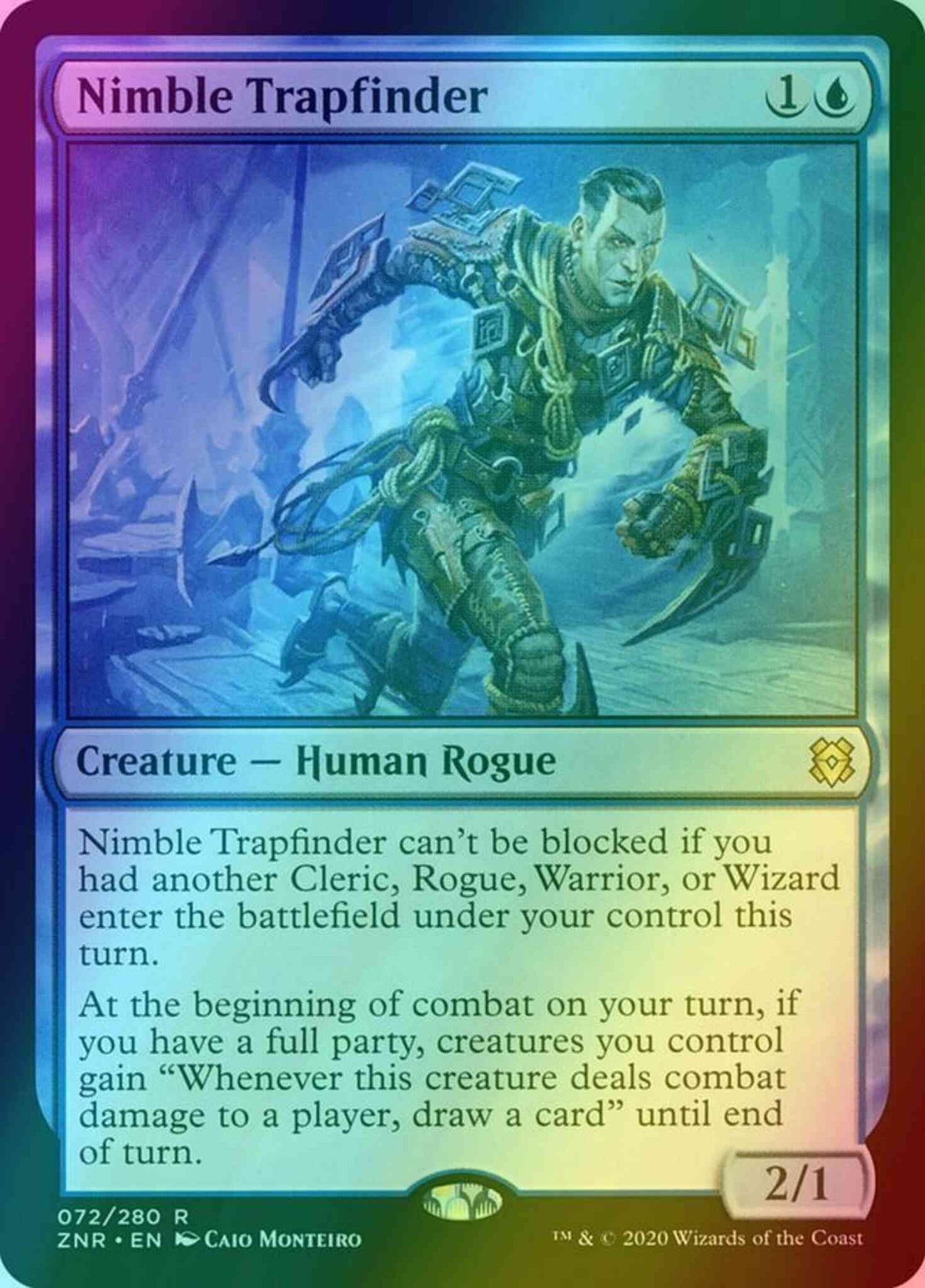 Nimble Trapfinder [72] [Zendikar Rising] [Foil]