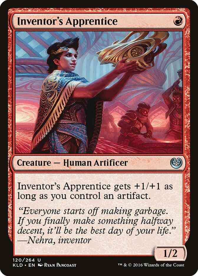 Inventor's Apprentice [120] [Kaladesh] [Non-Foil]