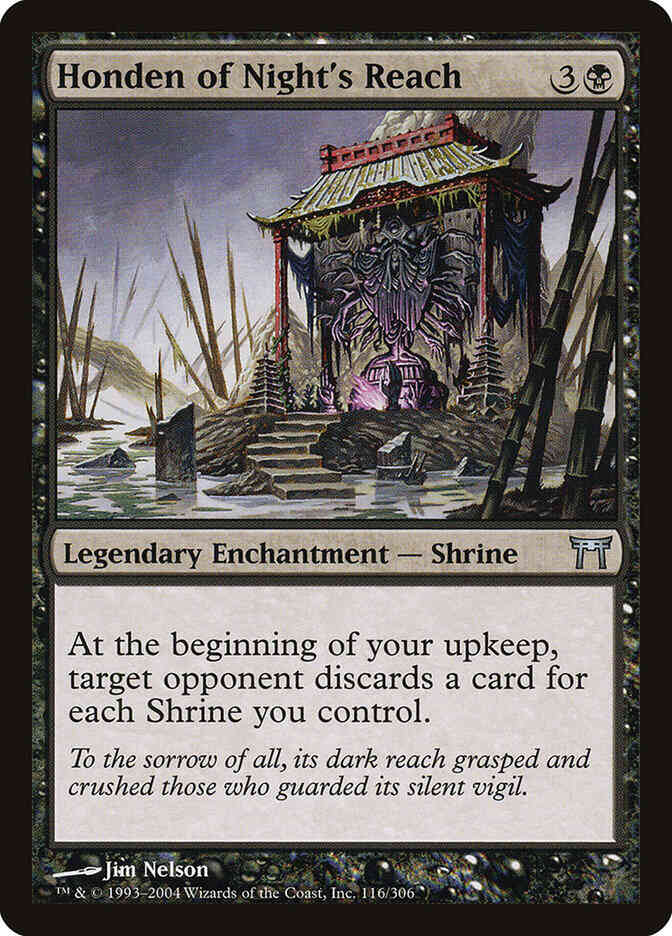 Honden of Night's Reach [116] [Champions of Kamigawa] [Non-Foil]