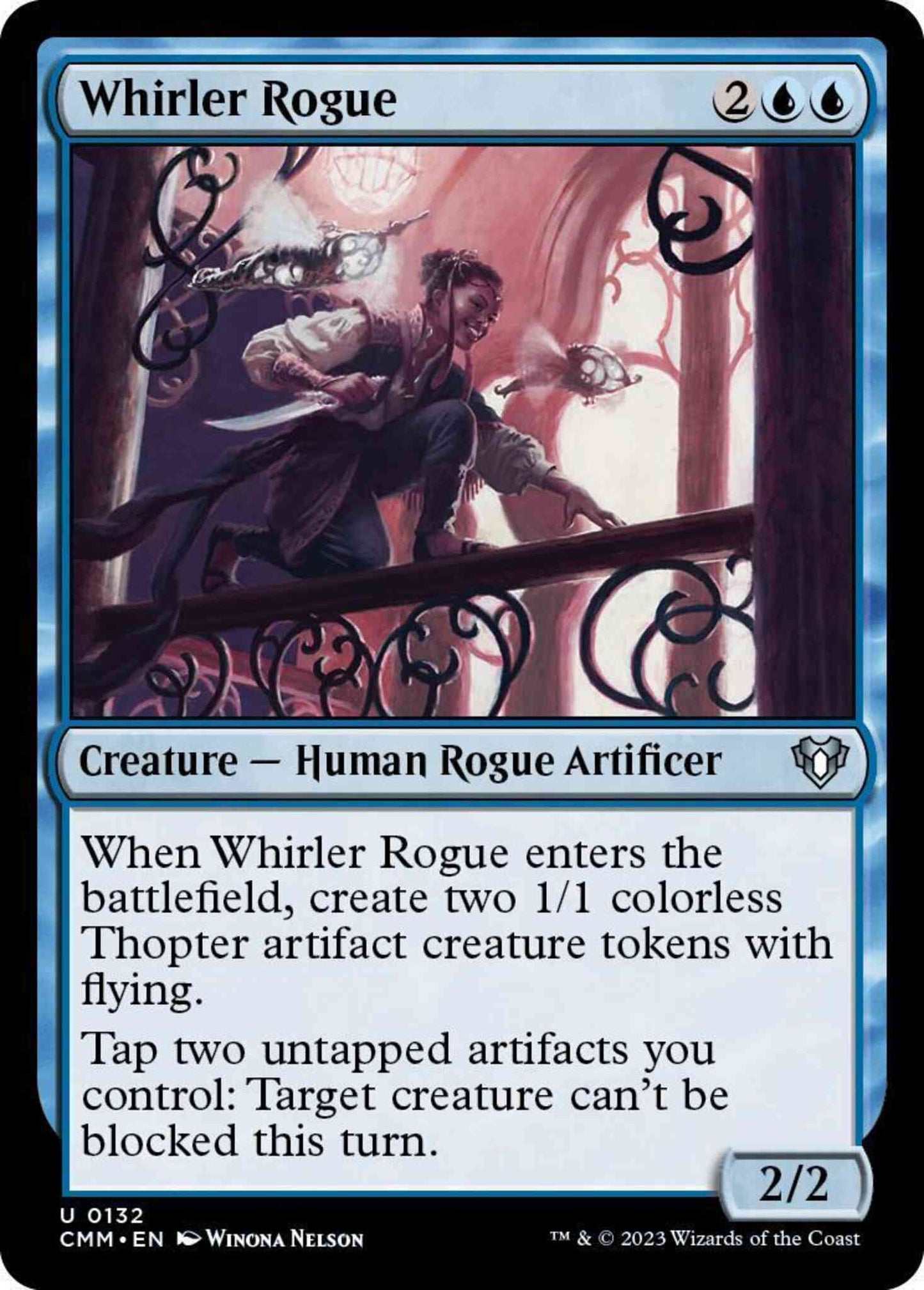 Whirler Rogue [132] [Commander Masters] [Non-Foil]