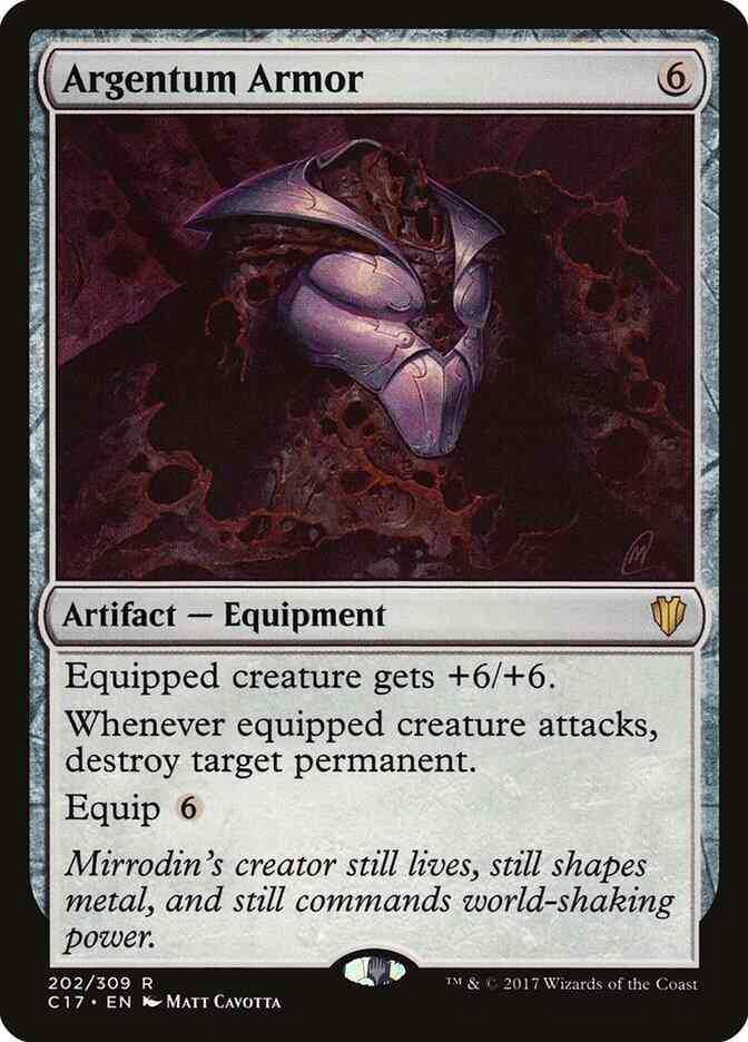 Argentum Armor [202] [Commander 2017] [Non-Foil]