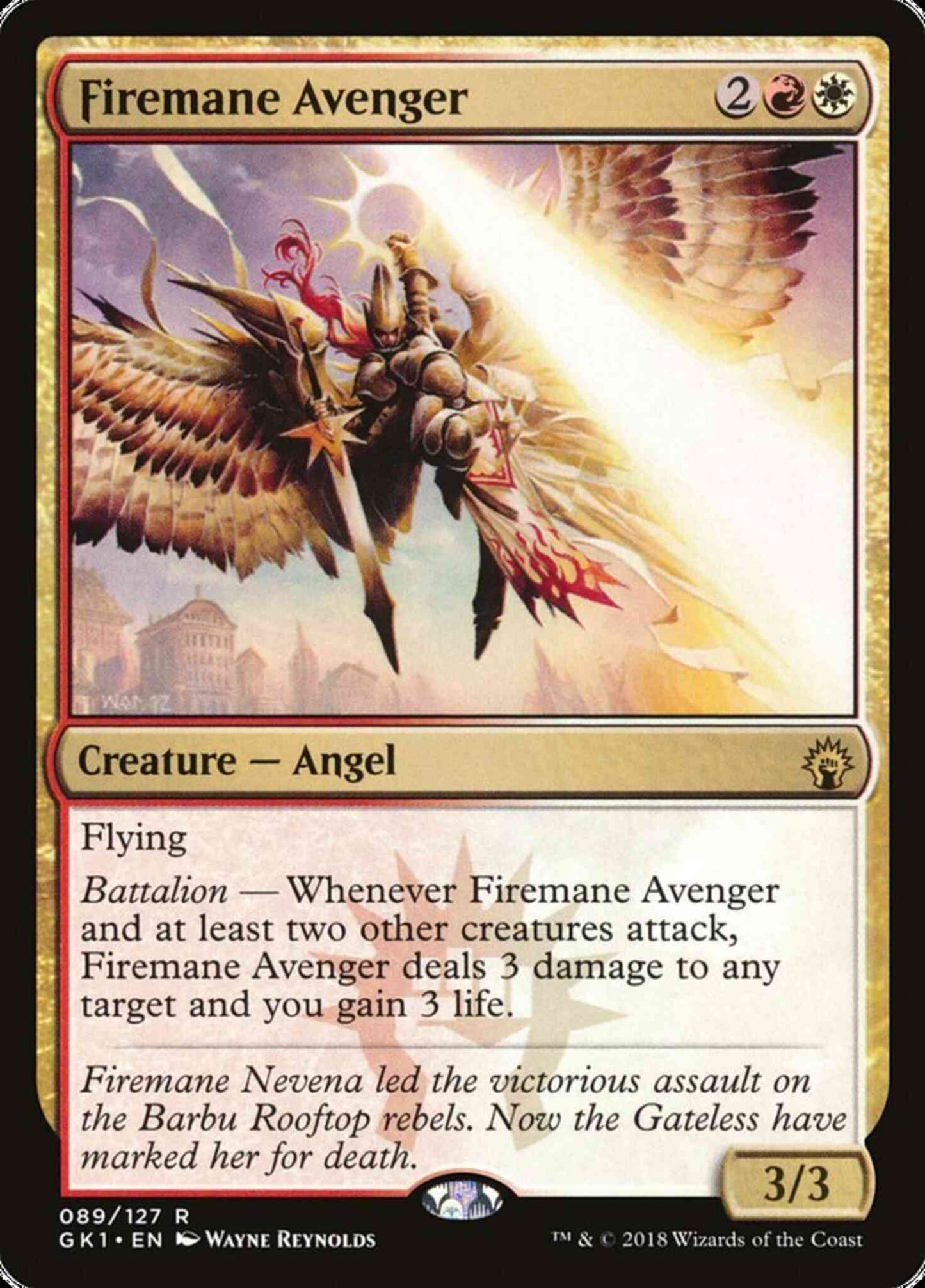 Firemane Avenger [89] [GRN Guild Kit] [Non-Foil]