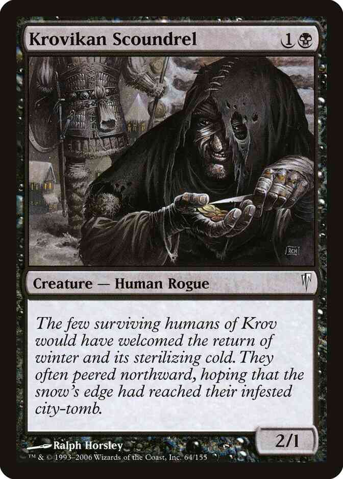 Krovikan Scoundrel [64] [Coldsnap] [Non-Foil]