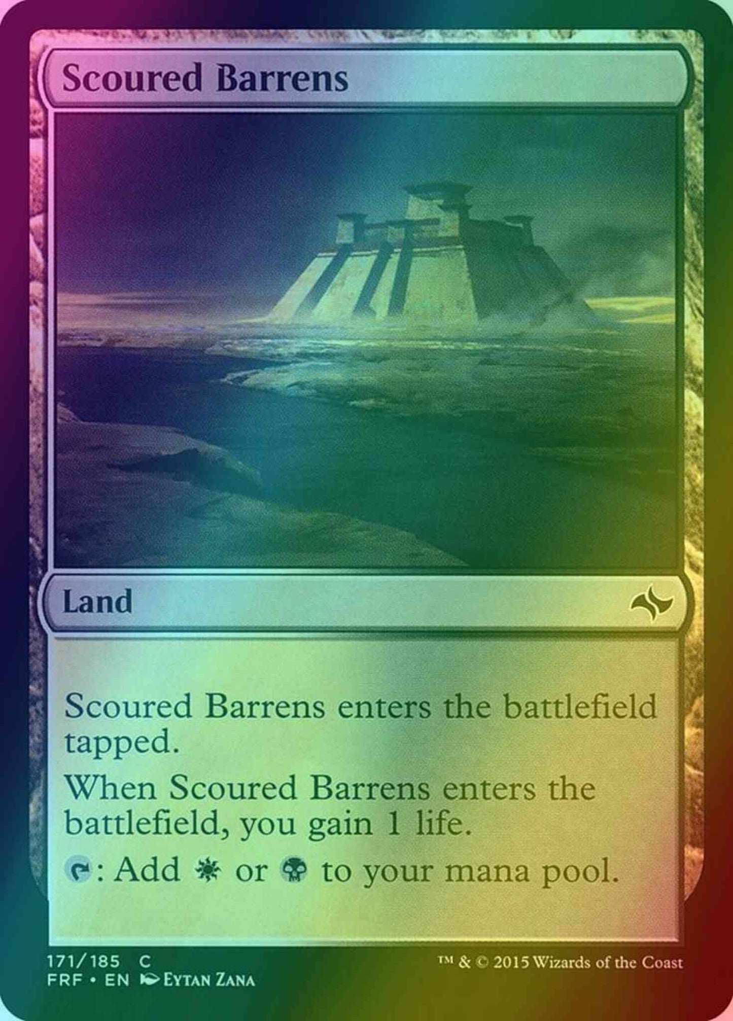 Scoured Barrens [171] [Fate Reforged] [Foil]