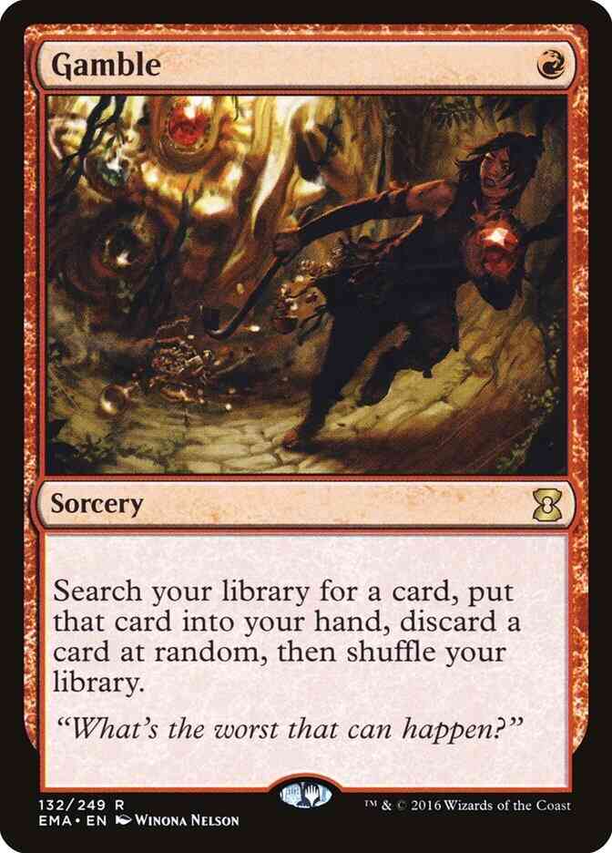 Gamble [132] [Eternal Masters] [Non-Foil]