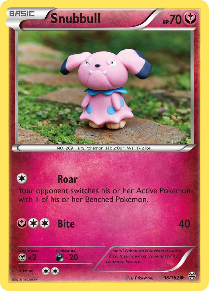 Snubbull - 98/162 - Common [xy8-98] [Non-Holo]