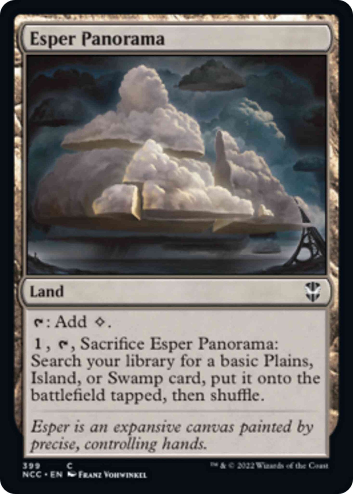Esper Panorama [399] [Streets of New Capenna: Commander] [Non-Foil]