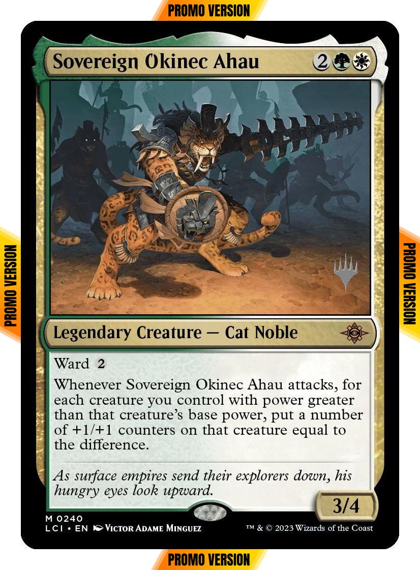 Sovereign Okinec Ahau [240p] [Promo Pack] [The Lost Caverns of Ixalan: Promos] [Non-Foil]