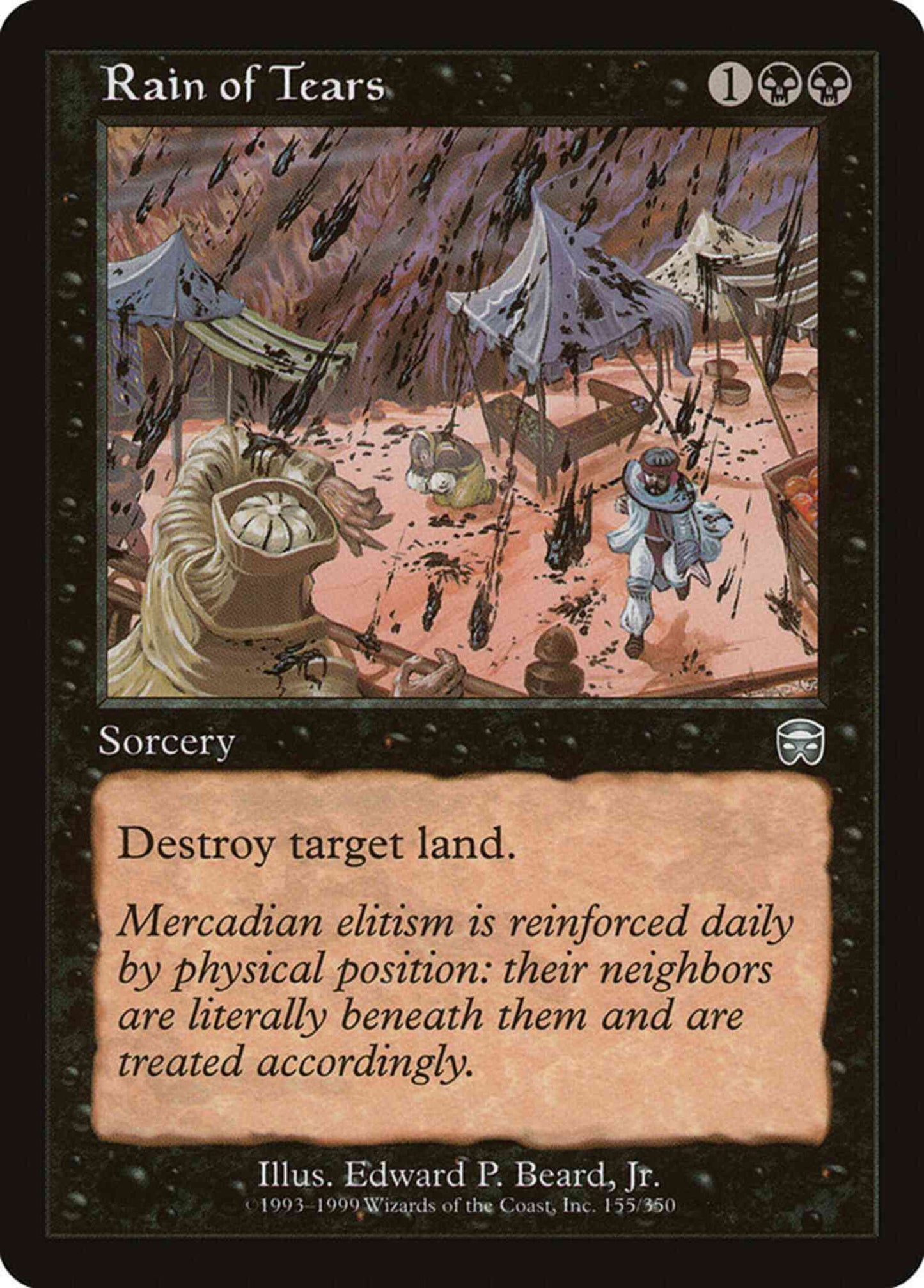 Rain of Tears [155] [Mercadian Masques] [Non-Foil]