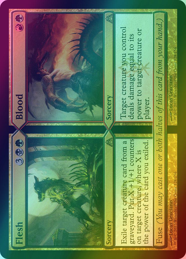 Flesh // Blood [128] [Dragon's Maze] [Foil]