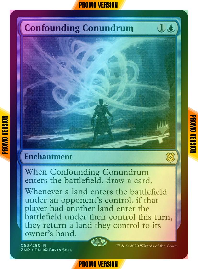 Confounding Conundrum [Promo Pack] [53p] [Zendikar Rising Promos] [Foil]