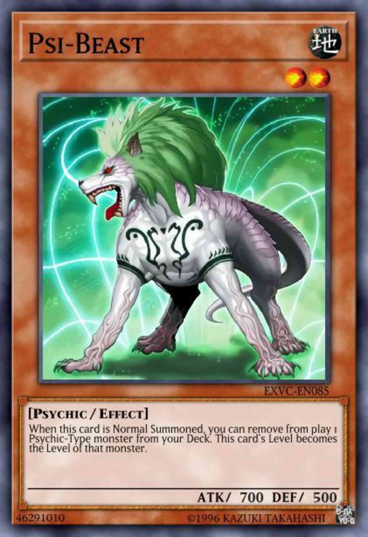 Psi-Beast - EXVC-EN085 - Rare - 1st Edition