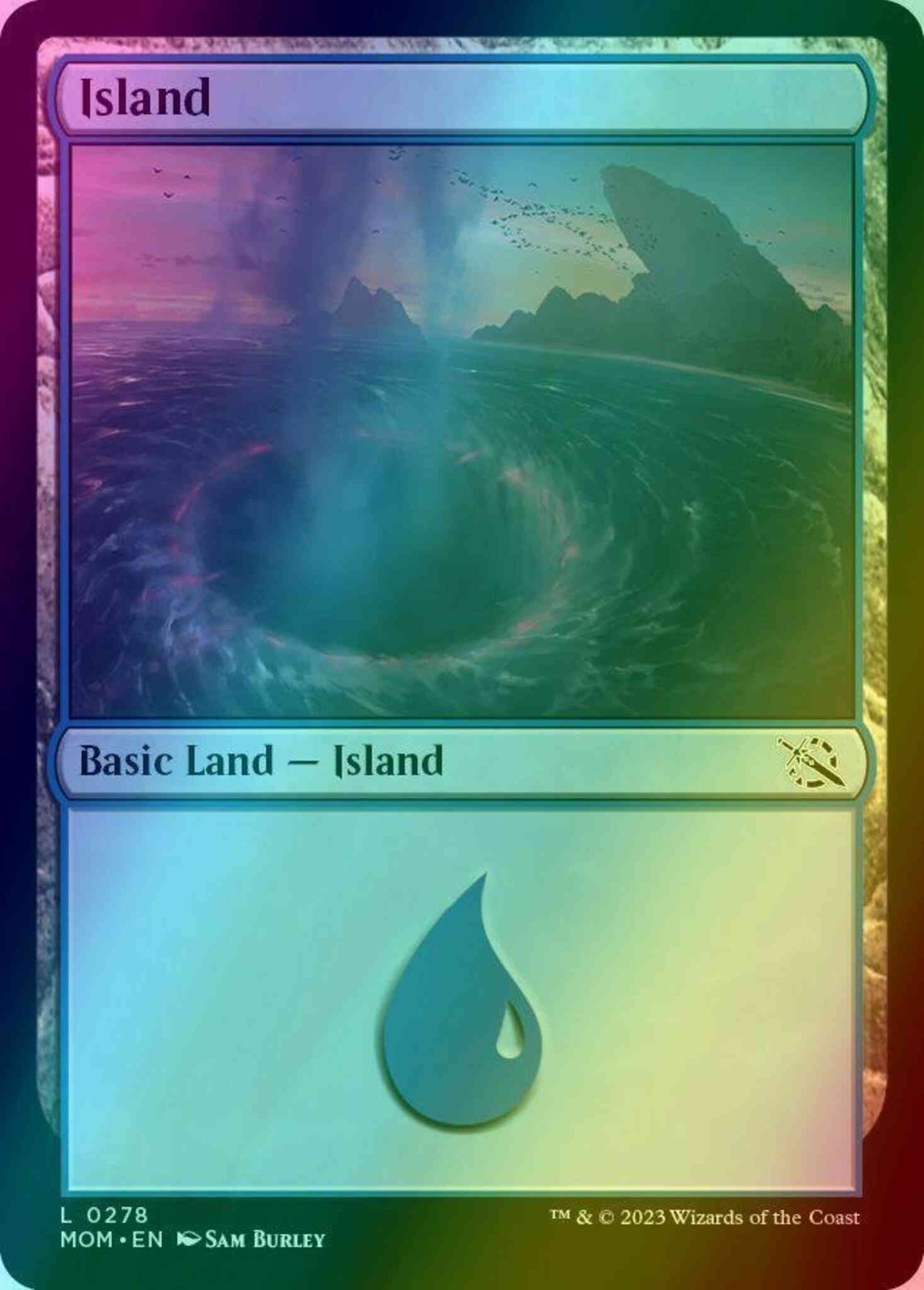Island [278] [March of the Machine] [Foil]