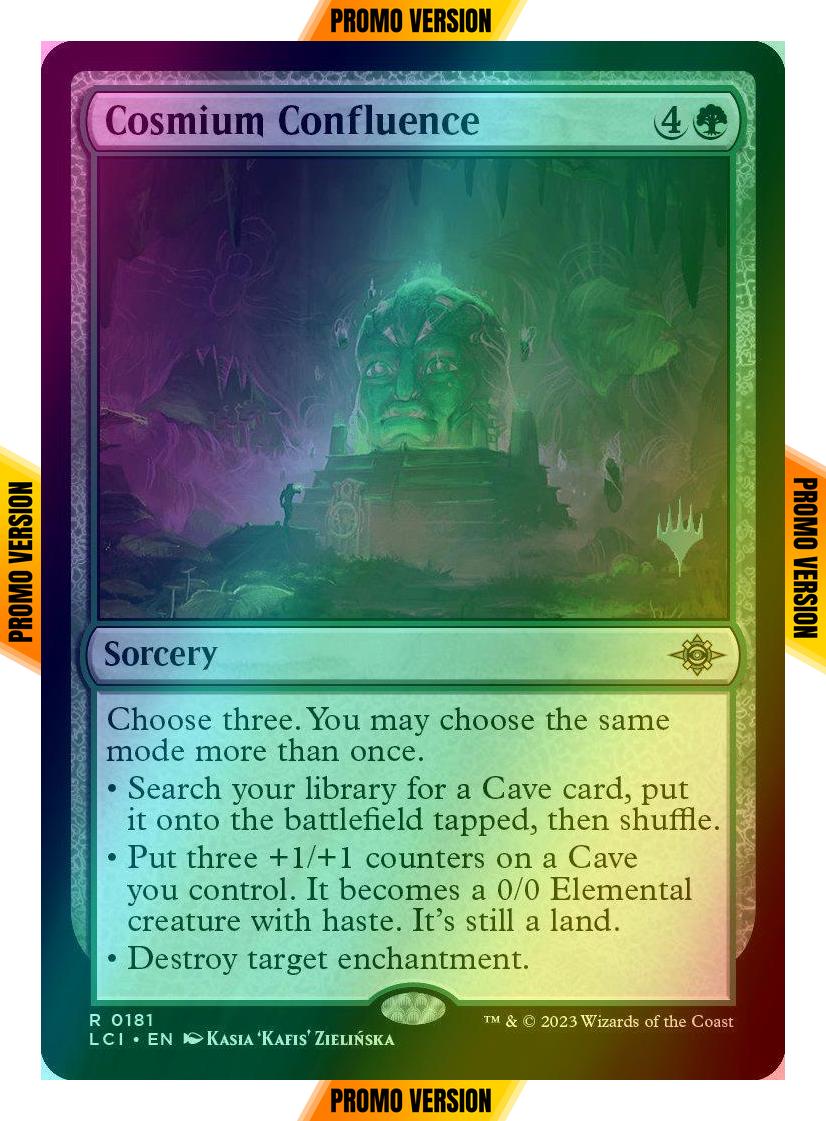 Cosmium Confluence [181p] [Promo Pack] [The Lost Caverns of Ixalan: Promos] [Foil]