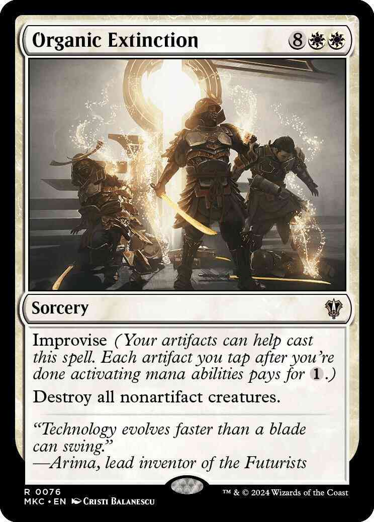 Organic Extinction [76] [Murders at Karlov Manor: Commander] [Non-Foil]