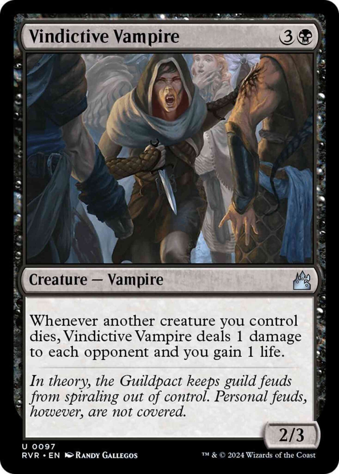 Vindictive Vampire [97] [Ravnica Remastered] [Non-Foil]