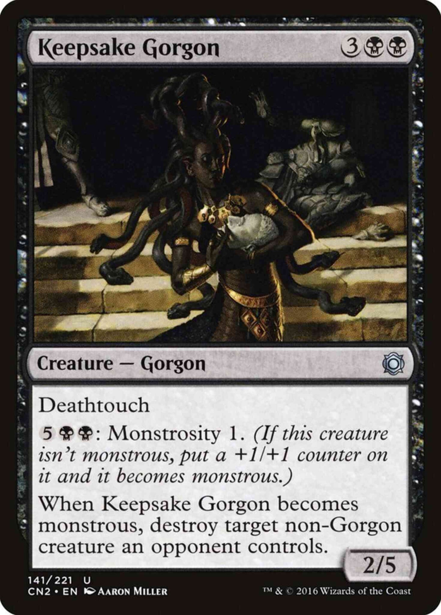 Keepsake Gorgon [141] [Conspiracy Take The Crown] [Non-Foil]