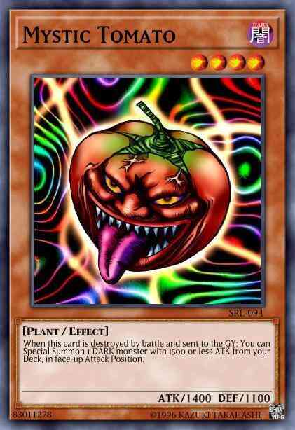 Mystic Tomato - DB1-EN057 - Rare - Unlimited