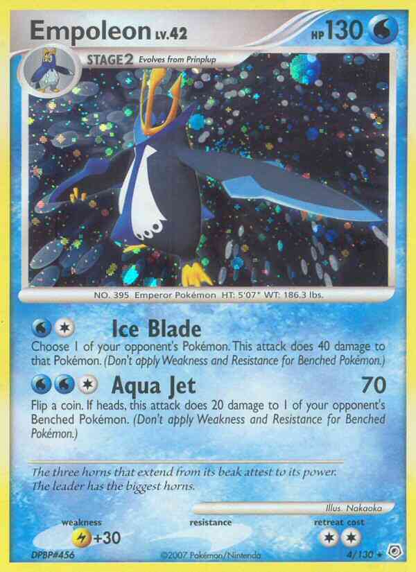 Empoleon - 4/130 - Rare Holo [dp1-4] [Holo]