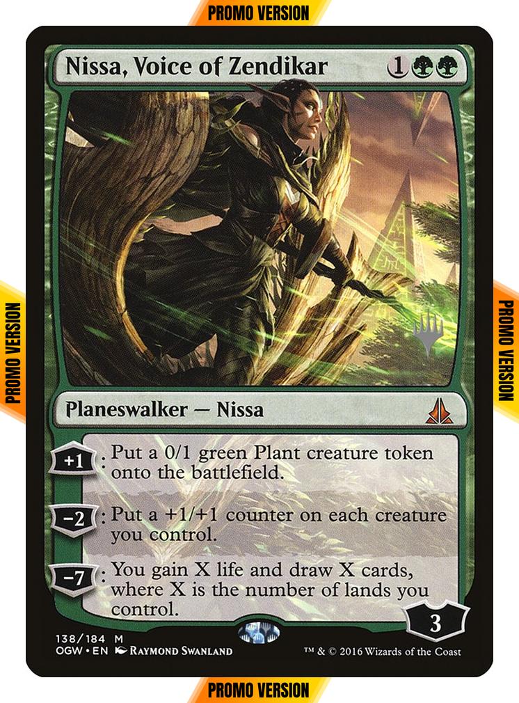 Nissa, Voice of Zendikar [Promo Pack] [138p] [Oath of the Gatewatch Promos] [Non-Foil]