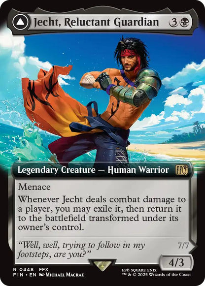 Jecht, Reluctant Guardian // Braska's Final Aeon [448] [Extended Art] [FINAL FANTASY] [Non-Foil]