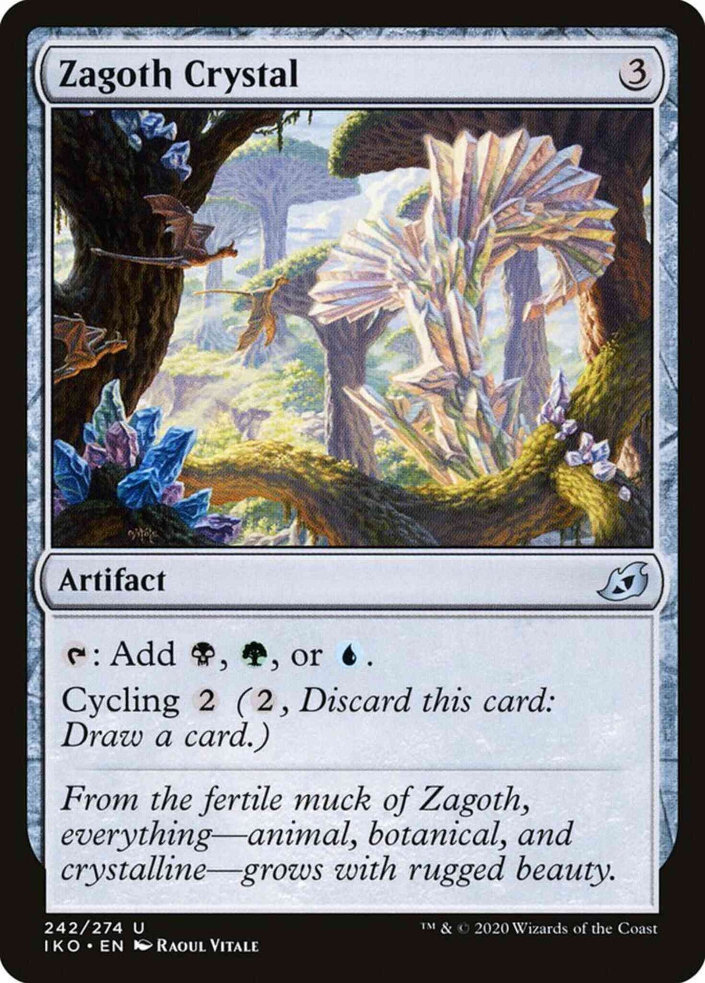 Zagoth Crystal [242] [Ikoria: Lair of Behemoths] [Non-Foil]
