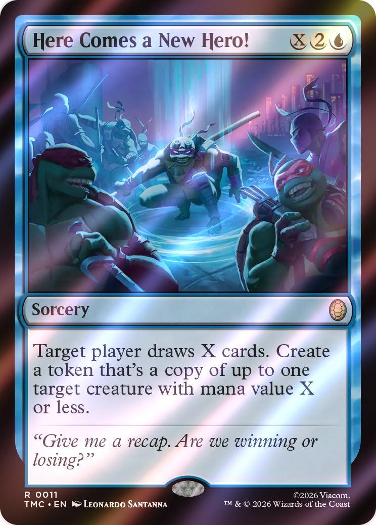 Here Comes a New Hero! [11] [Teenage Mutant Ninja Turtles Eternal] [Surge Foil]