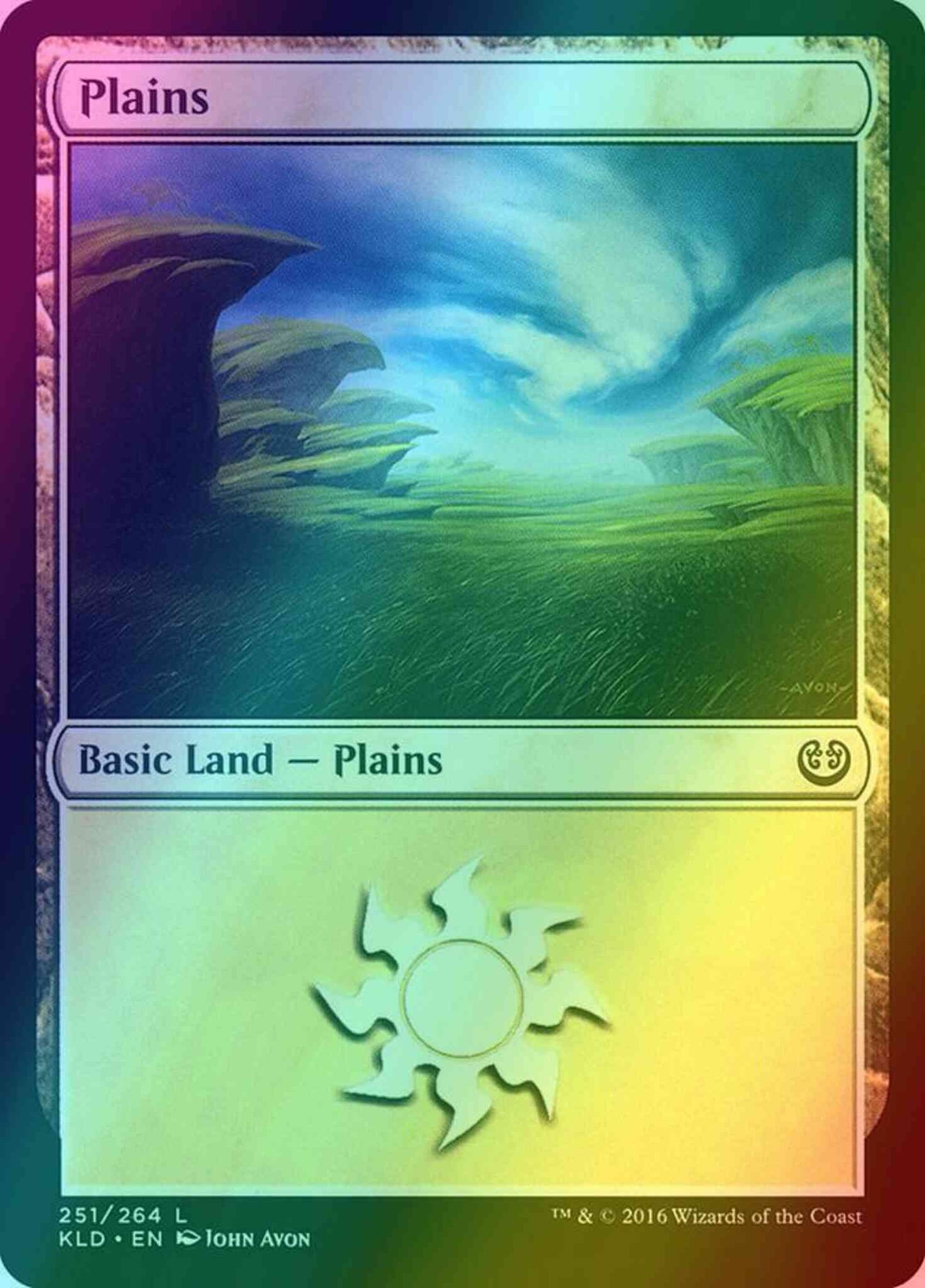 Plains [251] [Kaladesh] [Foil]