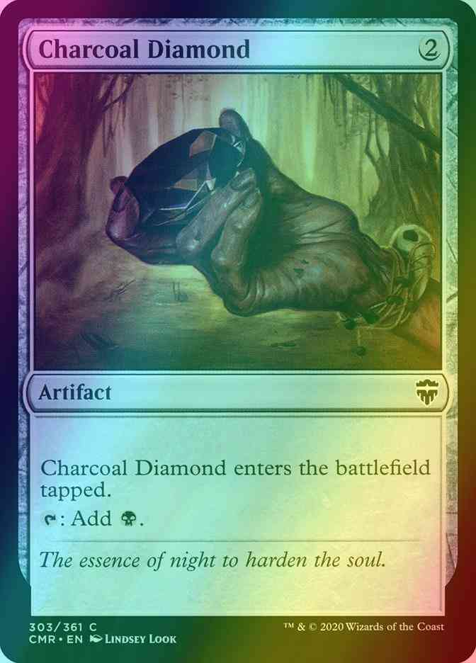 Charcoal Diamond [303] [Commander Legends] [Foil]