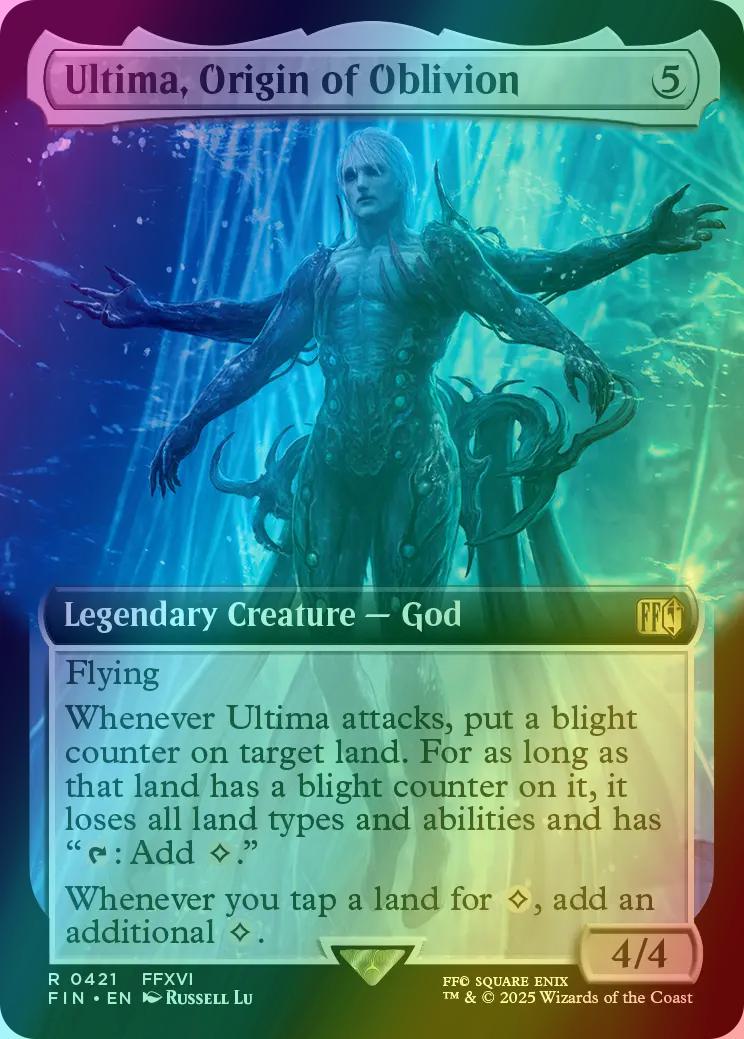 Ultima, Origin of Oblivion [421] [Extended Art] [FINAL FANTASY] [Foil]