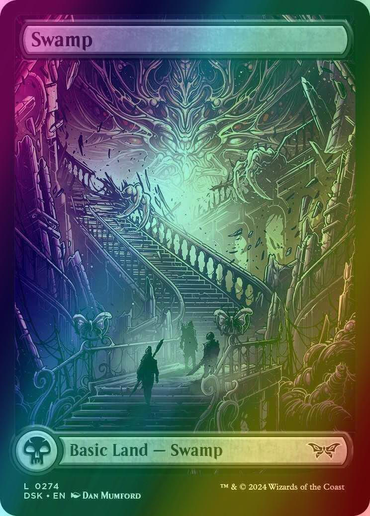 Swamp [274] [Full Art] [Duskmourn: House of Horror] [Foil]