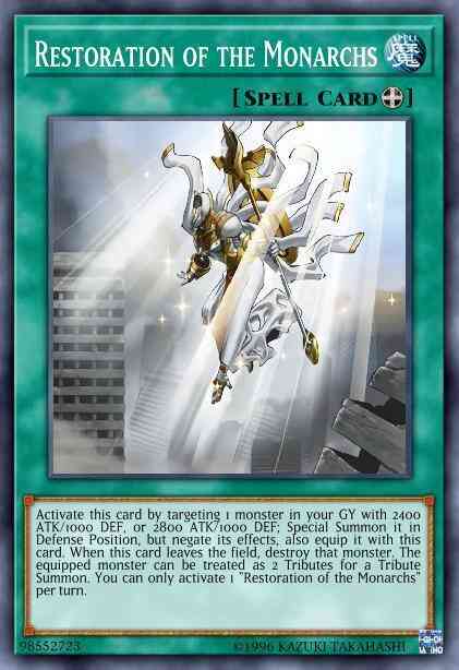 Restoration of the Monarchs - MP19-EN040 - Common - 1st Edition