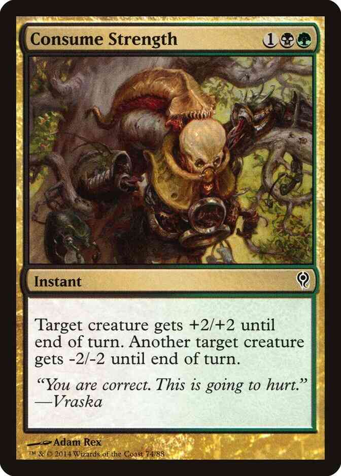 Consume Strength [74] [Duel Decks Jace vs Vraska] [Non-Foil]