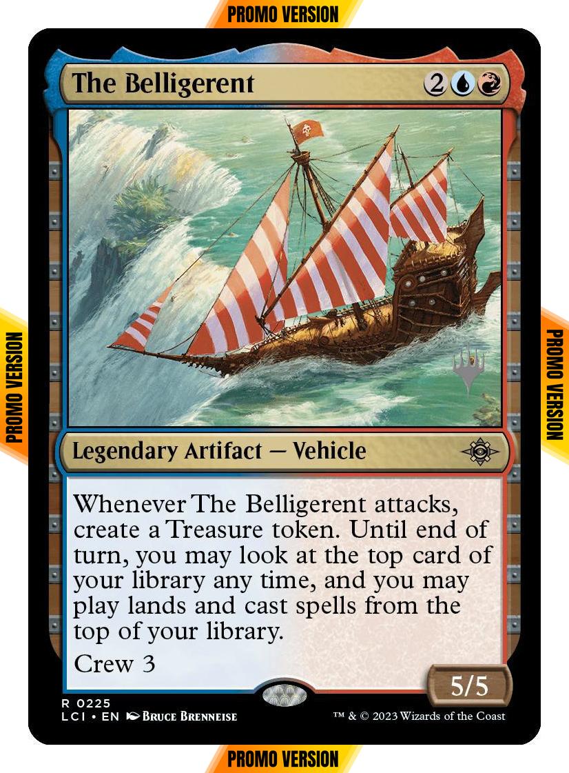 The Belligerent [225p] [Promo Pack] [The Lost Caverns of Ixalan: Promos] [Non-Foil]