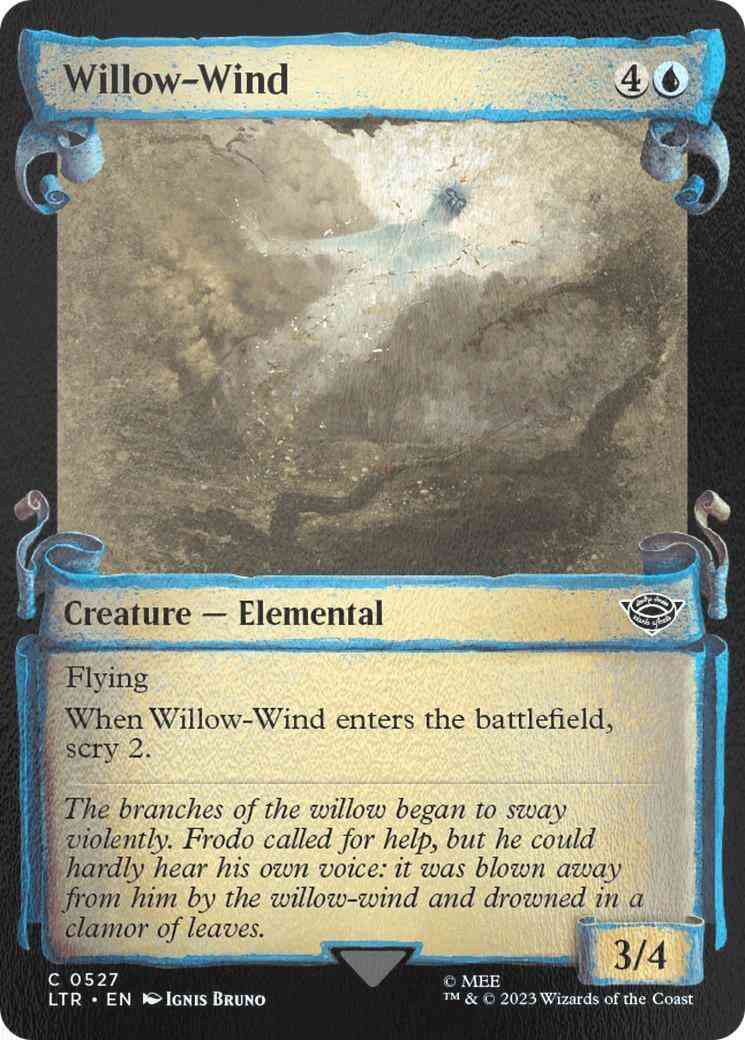 Willow-Wind [527] [Scrolls Showcase] [The Lord of the Rings: Tales of Middle-earth] [Silver Foil]