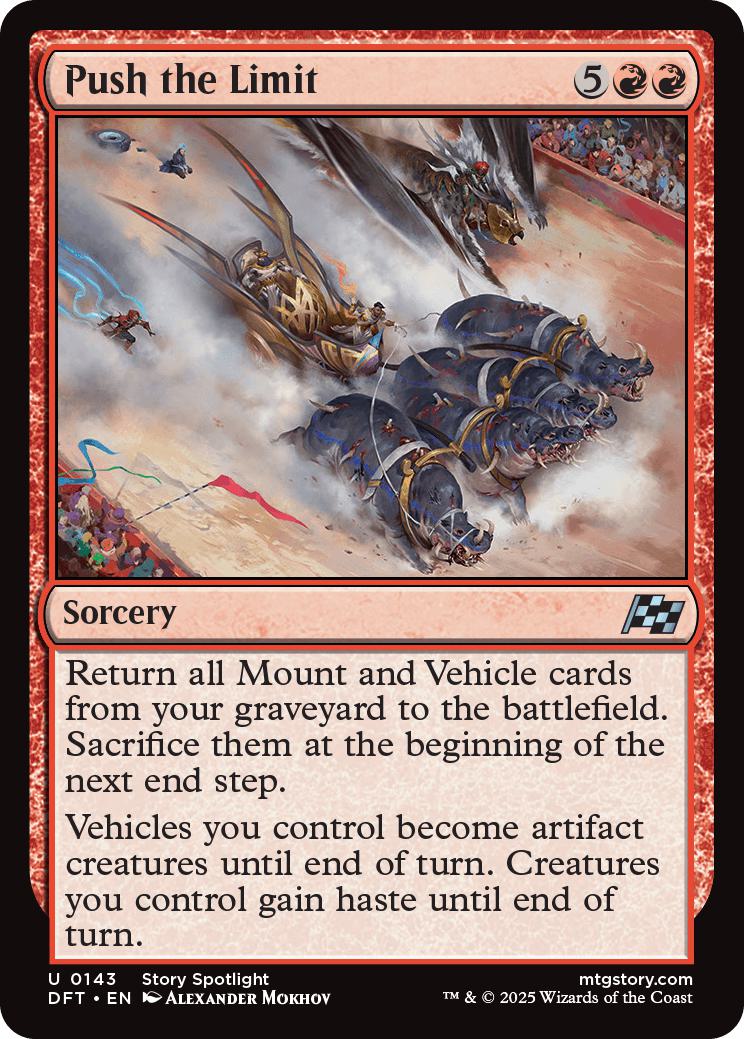 Push the Limit [143] [Aetherdrift] [Non-Foil]