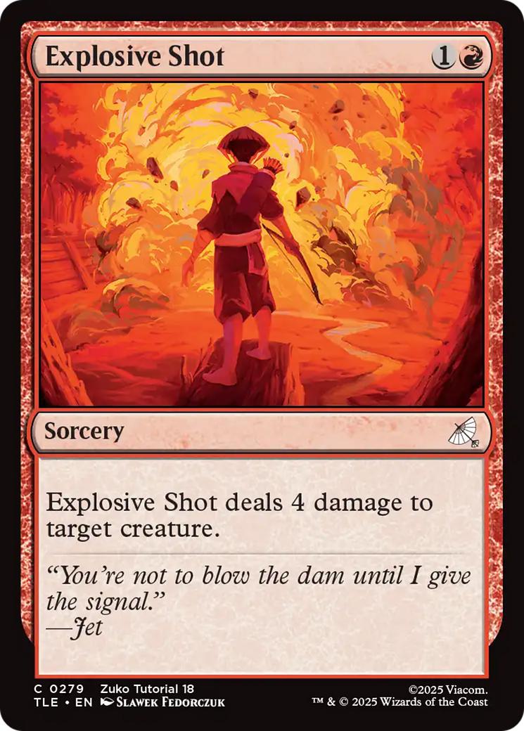 Explosive Shot [279] [Avatar: The Last Airbender Eternal] [Non-Foil]