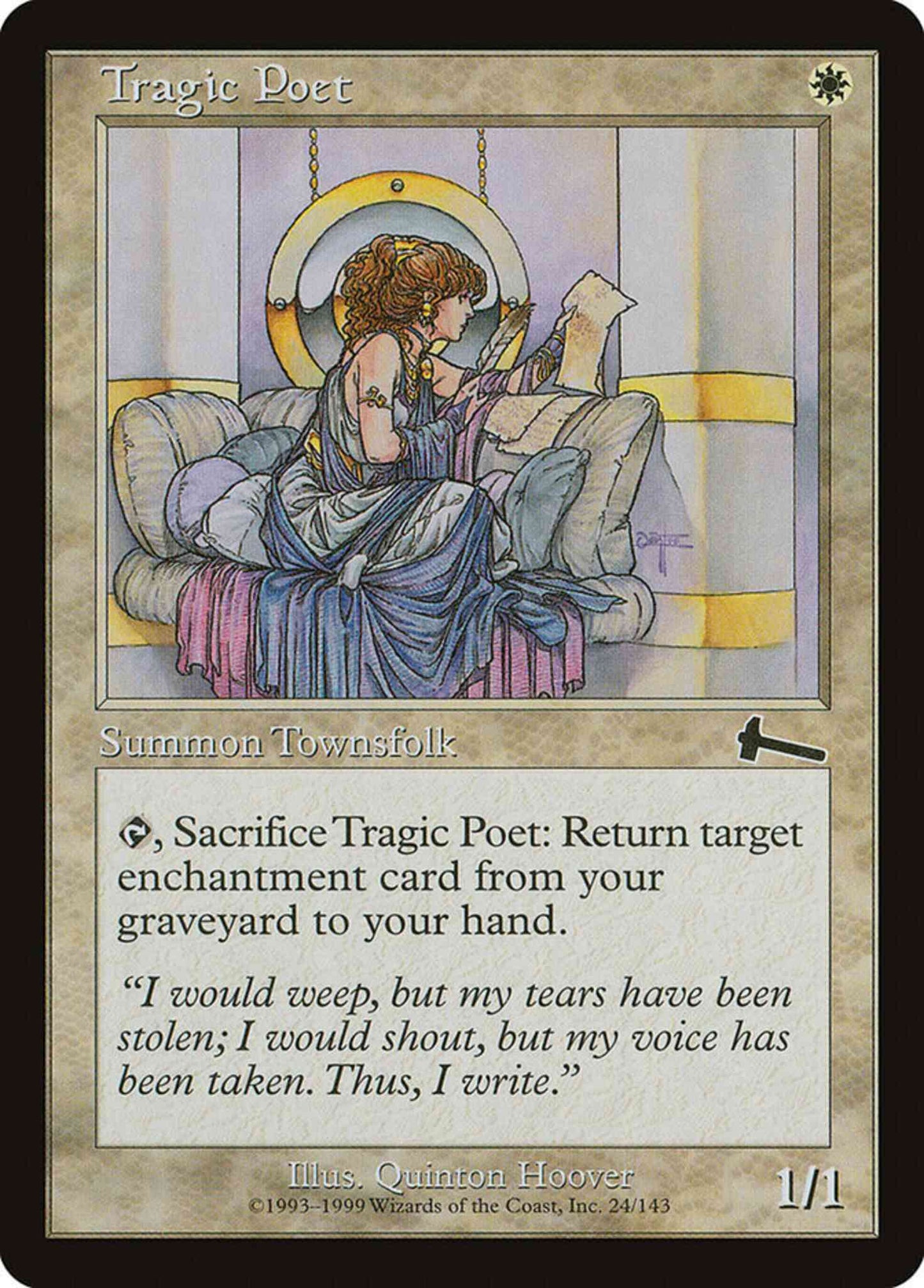 Tragic Poet [24] [Urza's Legacy] [Non-Foil]