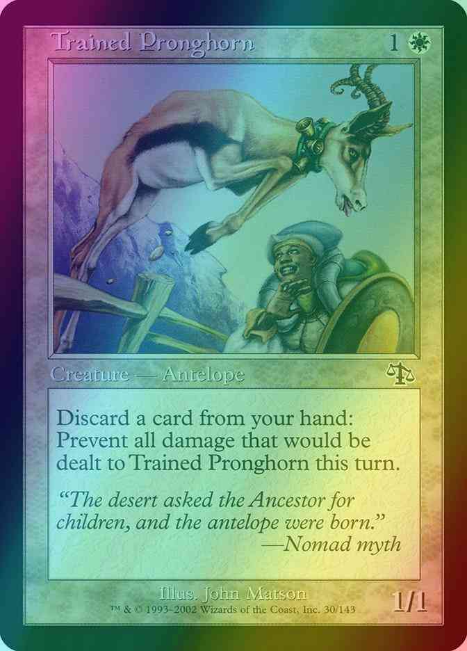 Trained Pronghorn [30] [Judgment] [Foil]