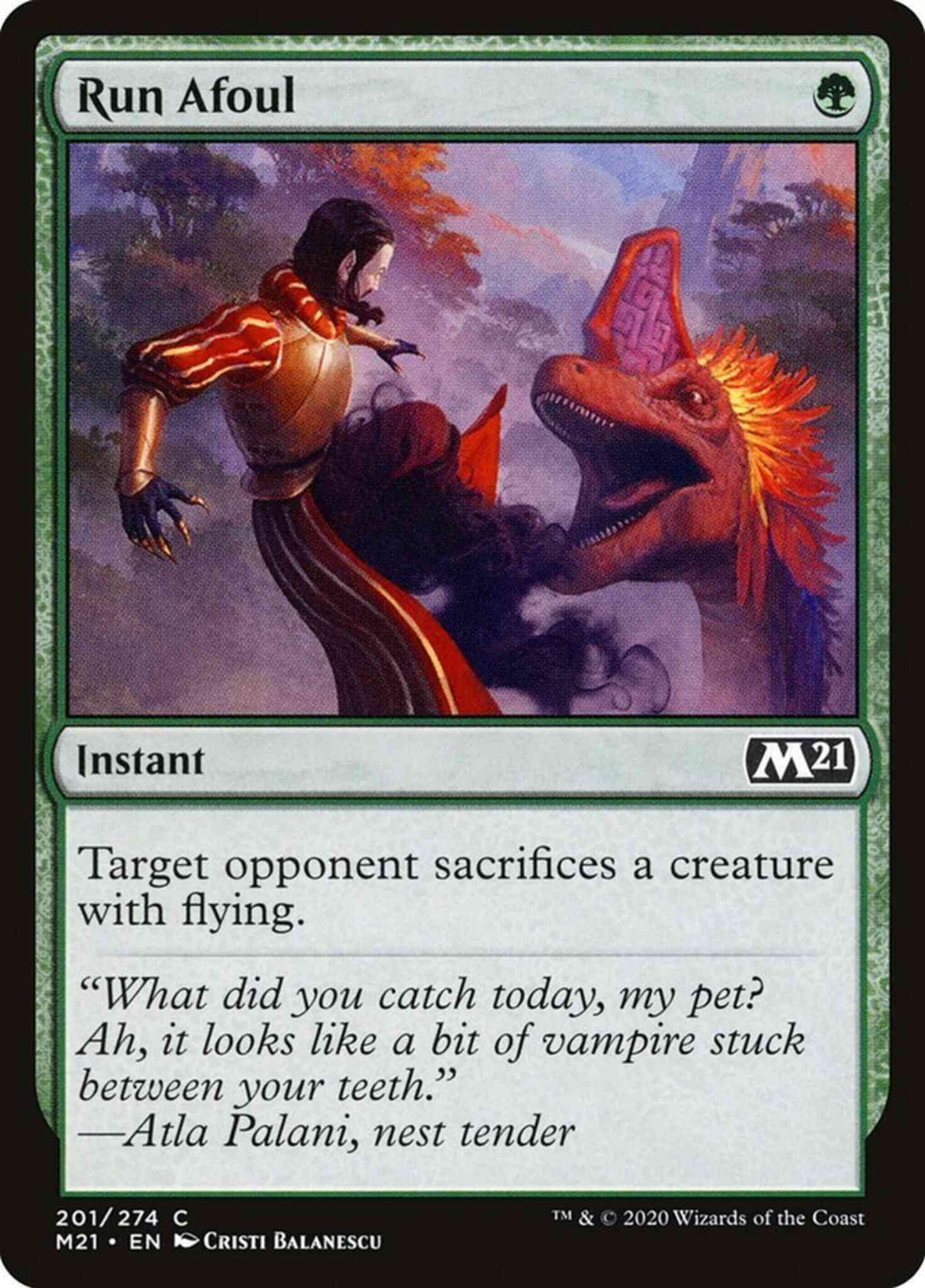 Run Afoul [201] [Core Set 2021] [Non-Foil]