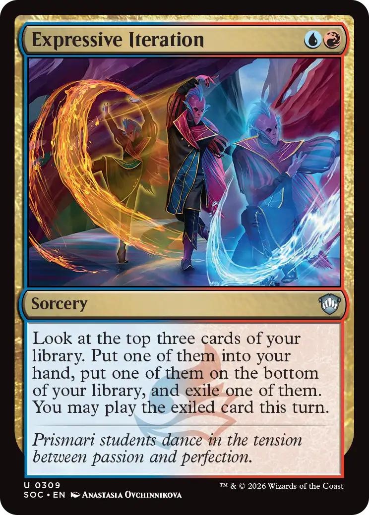Expressive Iteration [309] [Secrets of Strixhaven: Commander] [Non-Foil]