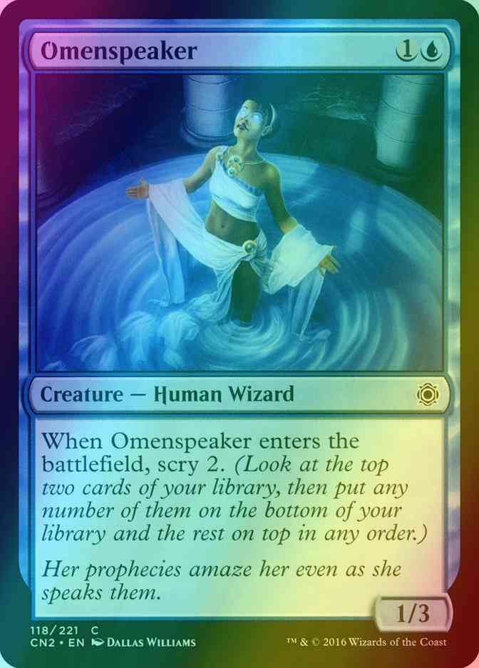Omenspeaker [118] [Conspiracy Take The Crown] [Foil]